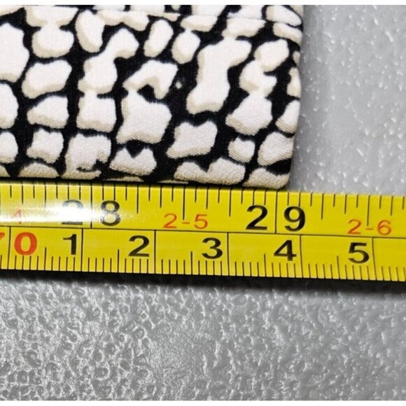 Banana Republic Womens 4 Ryan Pants in Cool Neutral Boa Print - Picture 11 of 12